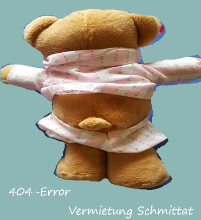 404 Fehlerseite Vermietung Schmittat